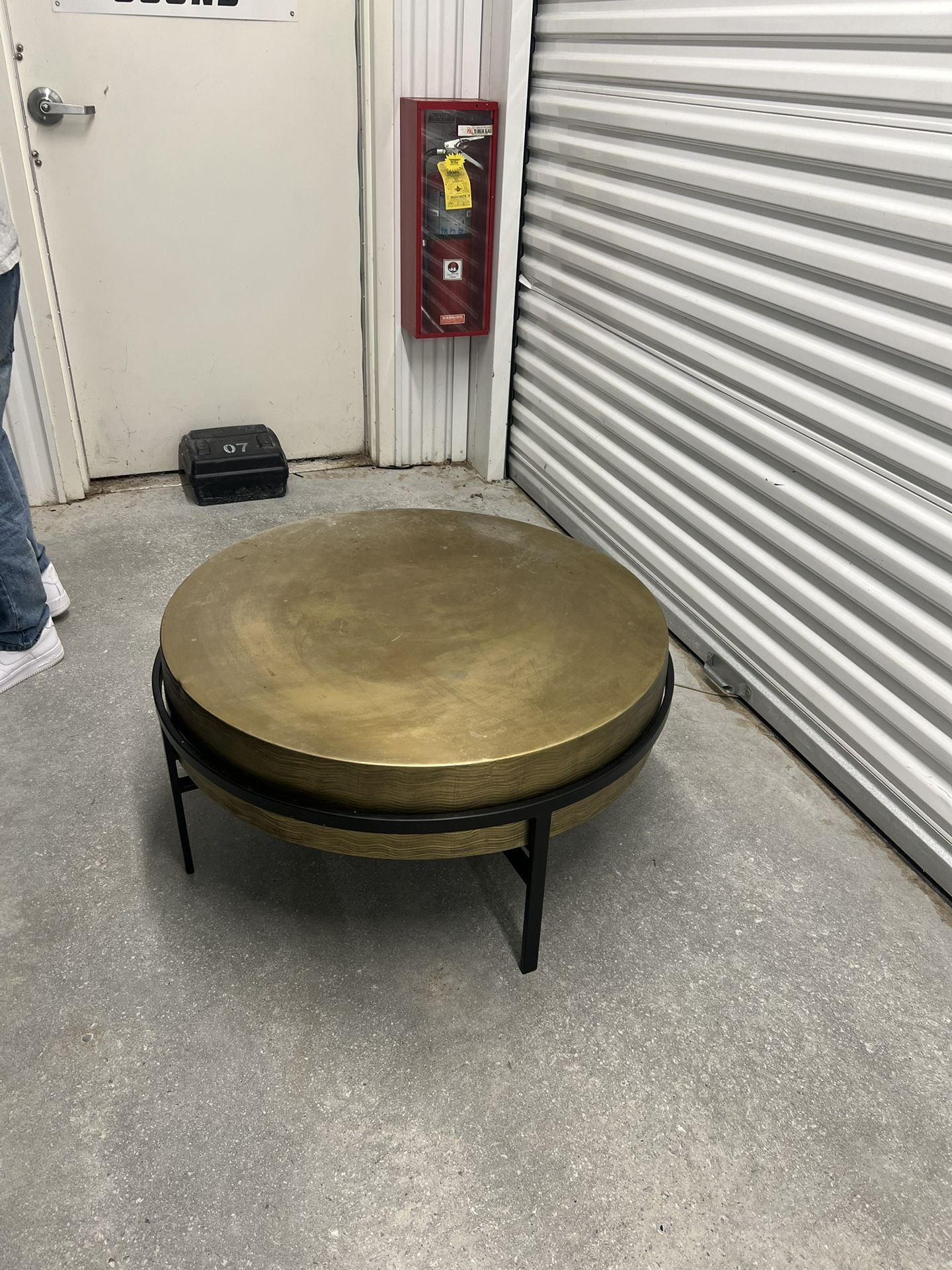 Gold Coffee/Living Room Table 