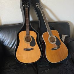 2 Acoustic Guitars