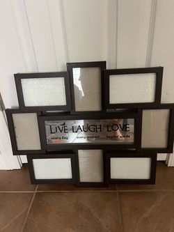 Live Laugh Love Collage Photo Frame