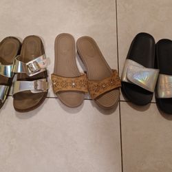 Lot Sandals Victoria Secret Crocs Steve Madden