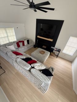 4-piece Stupendous Section and ottoman