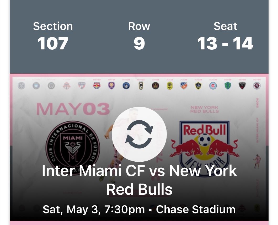 Inter Miami CF Games Chase Stadium