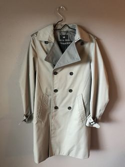 H&M men’s trench coat