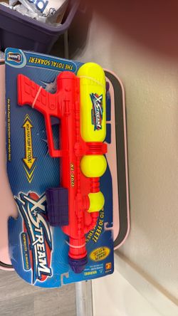 New total x stream water gun