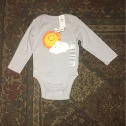 Old Navy Baby / Toddler Girl’s Long Sleeve Nana’s Suns Onesie, Size 3-6 Months