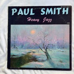 Paul Smith Heavy Jazz LP Vinyl Record piano jazz outstanding records