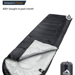 MEREZA Sleeping Bags XL for Adults Mens Large Wide Sleeping Bag for Camping Backpacking Big and Tall Warm & Cool Weather