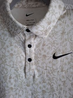 Nike Dri-FIT Floral Print Polo Shirt