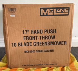 NEW Factory-Sealed McLane G-17-PH-10 17" 10-Blade Greens Mower - Unopened