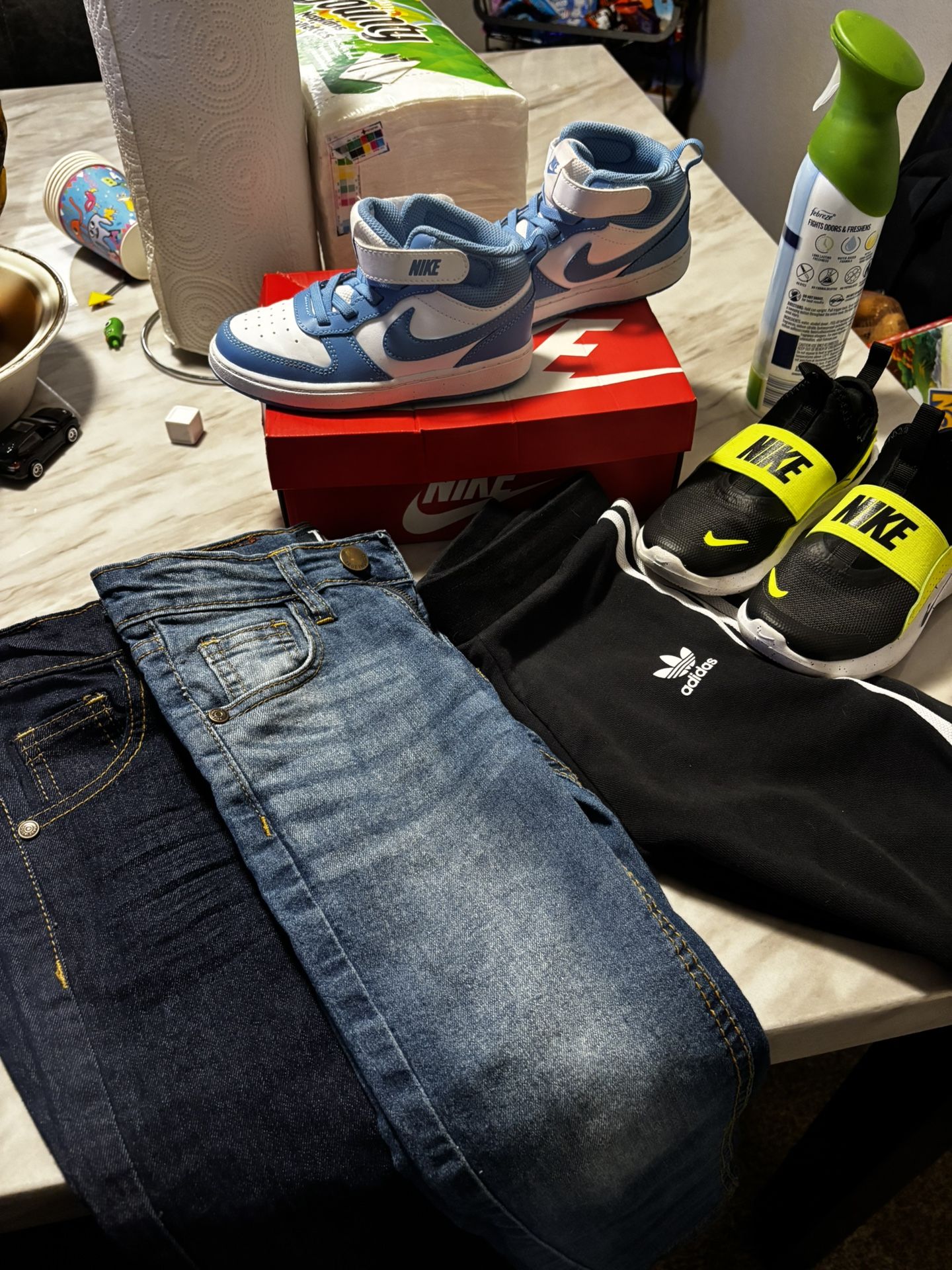 Brand new shoes and pants for sale Adidas Sweatpants Are 4t