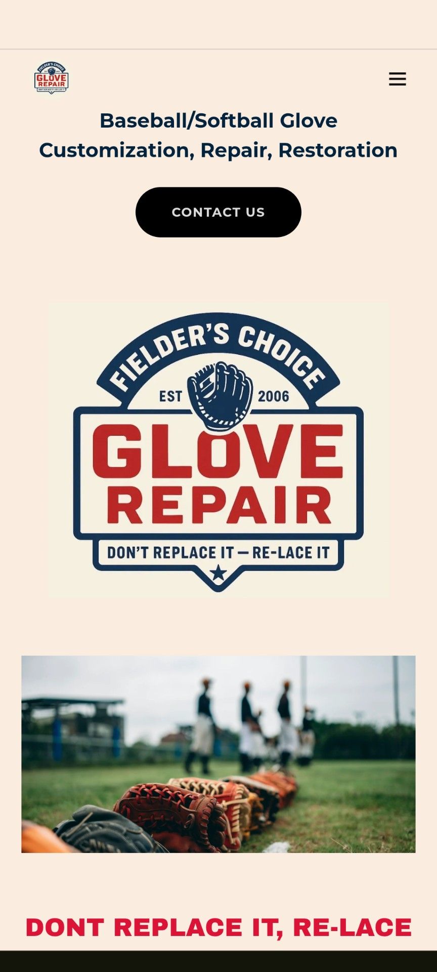 Break In Gloves And Re Lacing