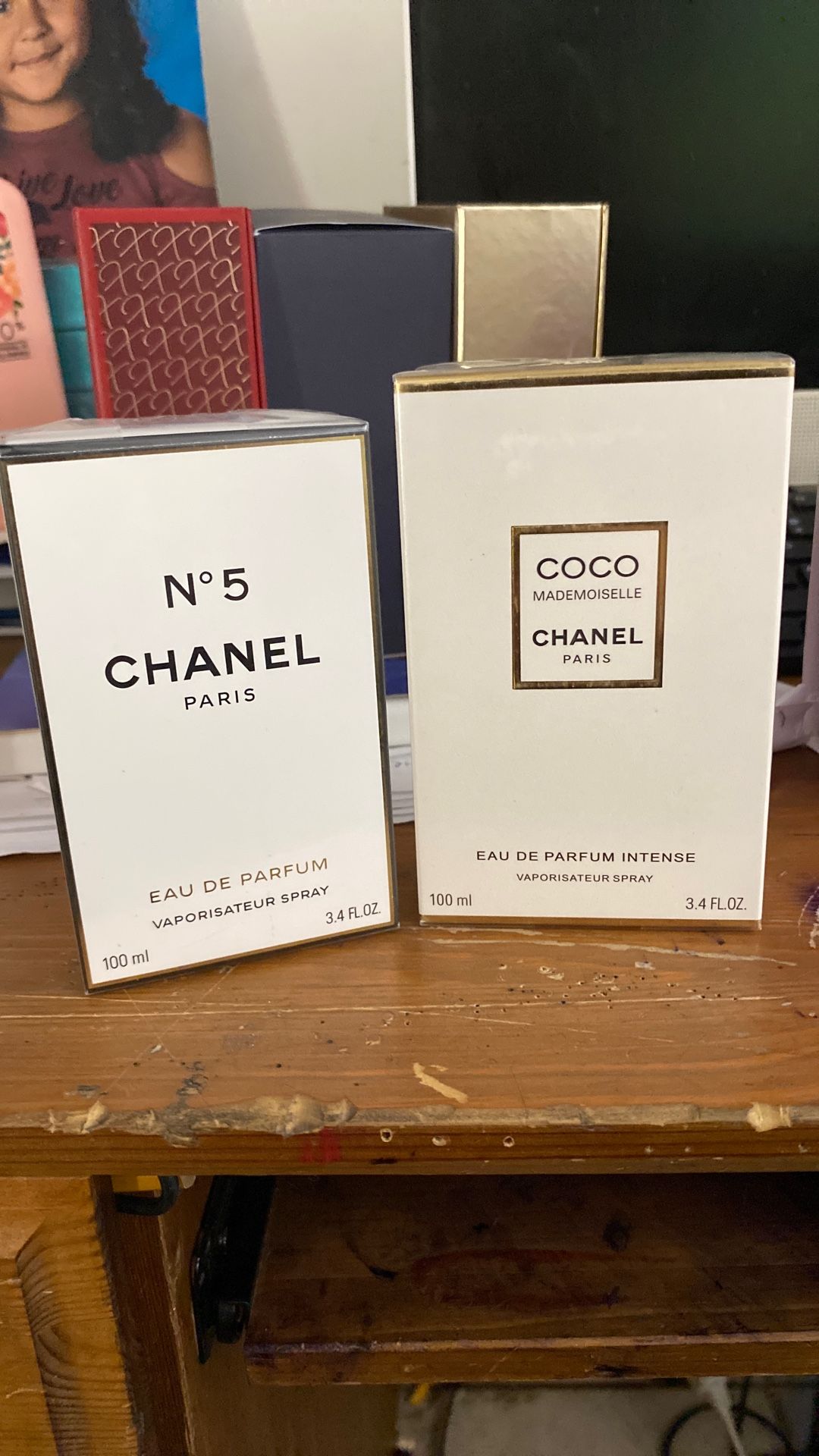original chanel N5. and. Coco