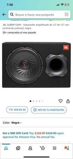 12 Jbl Con Amplificador Incluido 