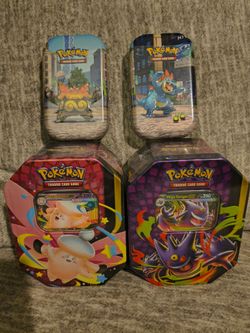 Pokemon tins