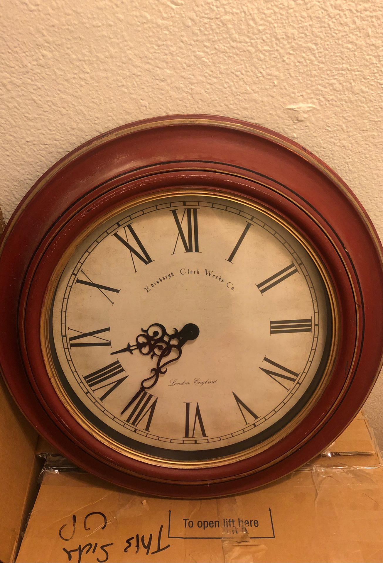 Large antique clock