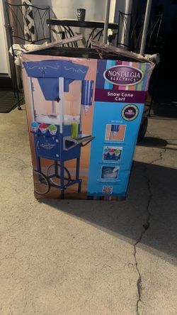 Snowcone cart