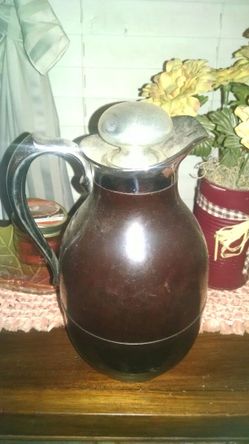 Early vintage thermos coffee pot