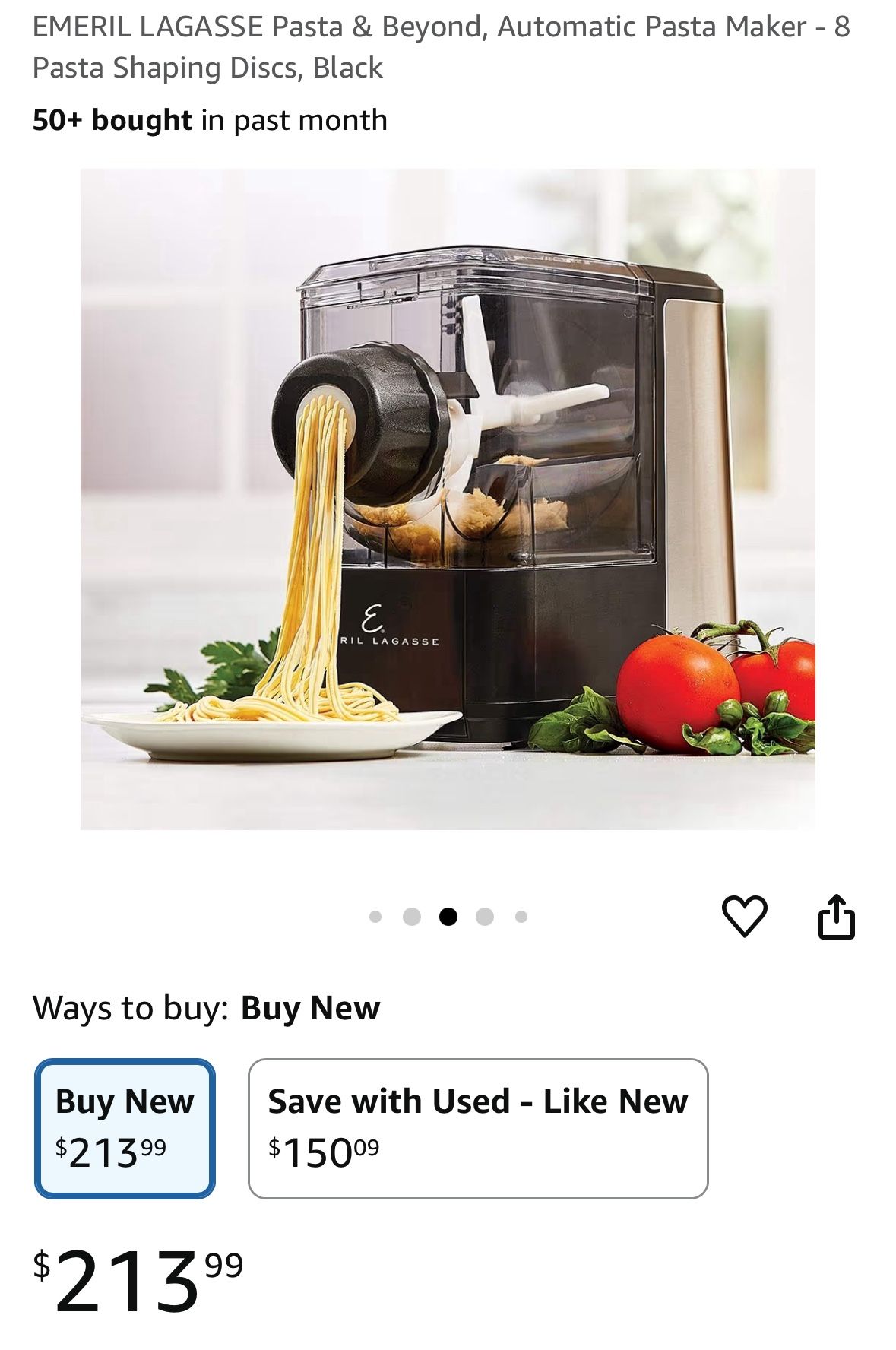 Pasta & Beyond, Automatic Pasta Maker