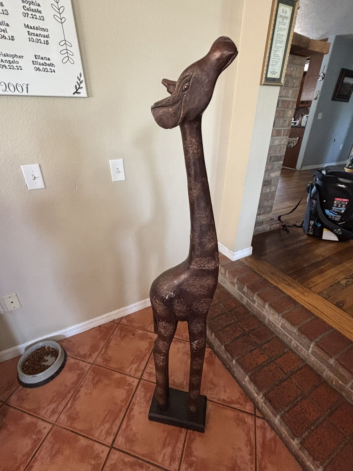 Wooden Giraffe