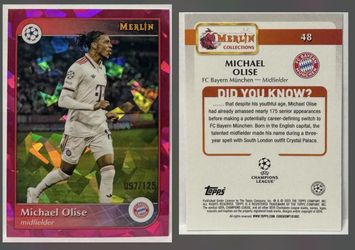 2024-25 Merlin UEFA Club Competitions - Michael Olise - Magenta /125