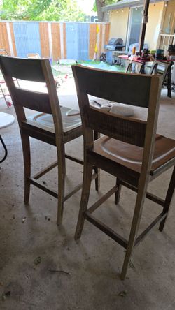 Rustic Tall bar stools