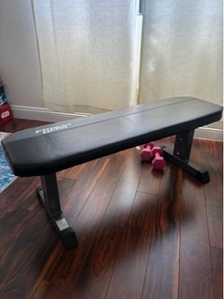 Workout flat bench