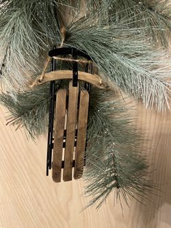 Christmas Winter Pine Branch Door Decoration