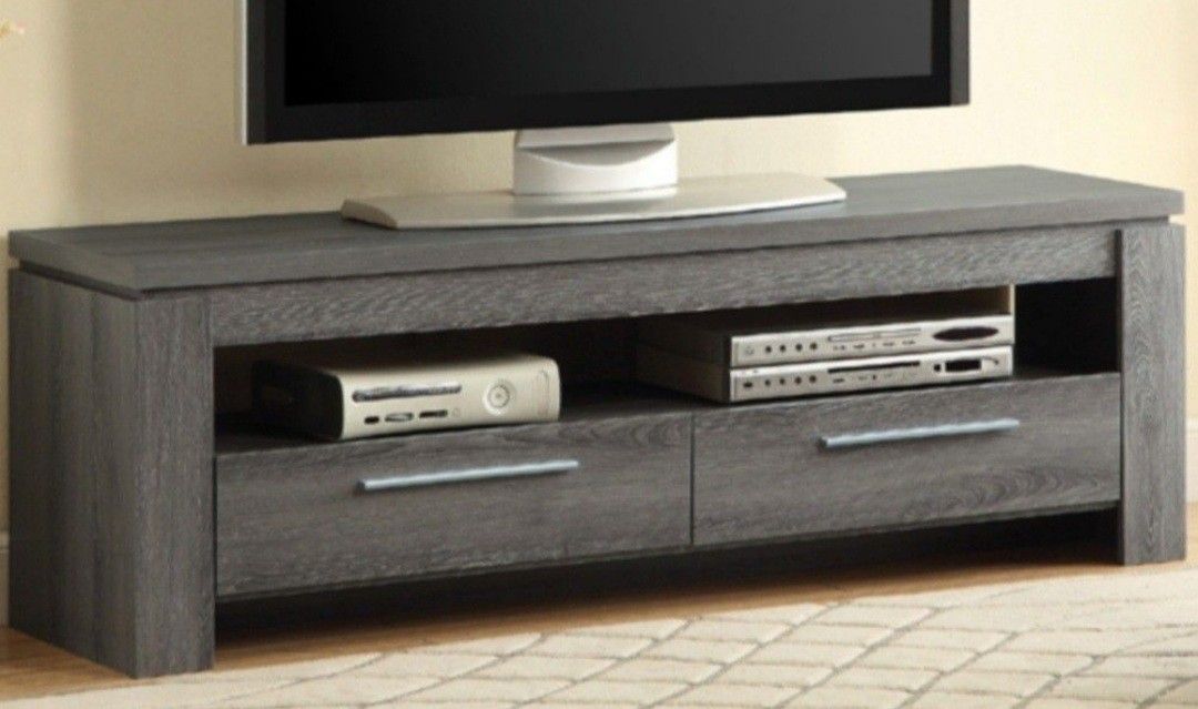 Weathered Gray TV Stand (60")