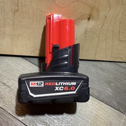 Milwaukee M12 Red Lithium XC 6.0 Battery