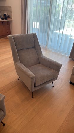 West Elm Carlo High Back Chair