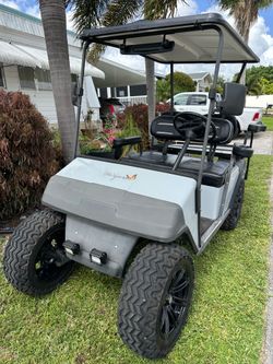 Very Nice Ezgo Lifted 4 Seat Golf Cart
