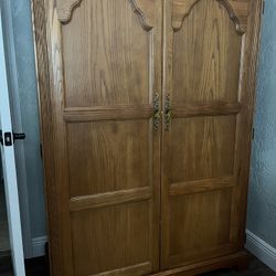 Armoire With A Desk