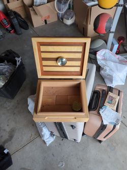 Cigar Box Real Wood