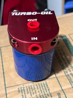 NEW Universal Turbo Oil Catch Can / Reservoir