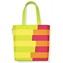 NWT Clinique X Donald Neon Canvas Tote Bag