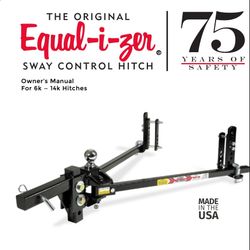 Equalizer Weight Distribution Hitch 