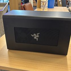 Razer Core X Chroma eGPU Enclosure + XFX Graphics Card