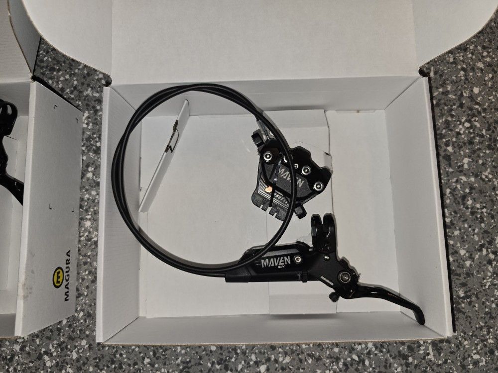 SRAM Maven Silver Brake Set with Rotors