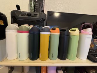 Owala FreeSip Insulated Stainless Steel Water Bottle with Straw, BPA-Free Sports Water Bottle, Great for Travel, 24 Oz,