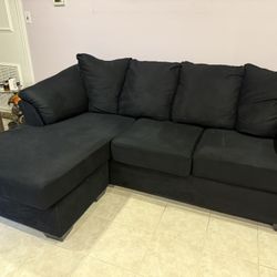 Black couch 