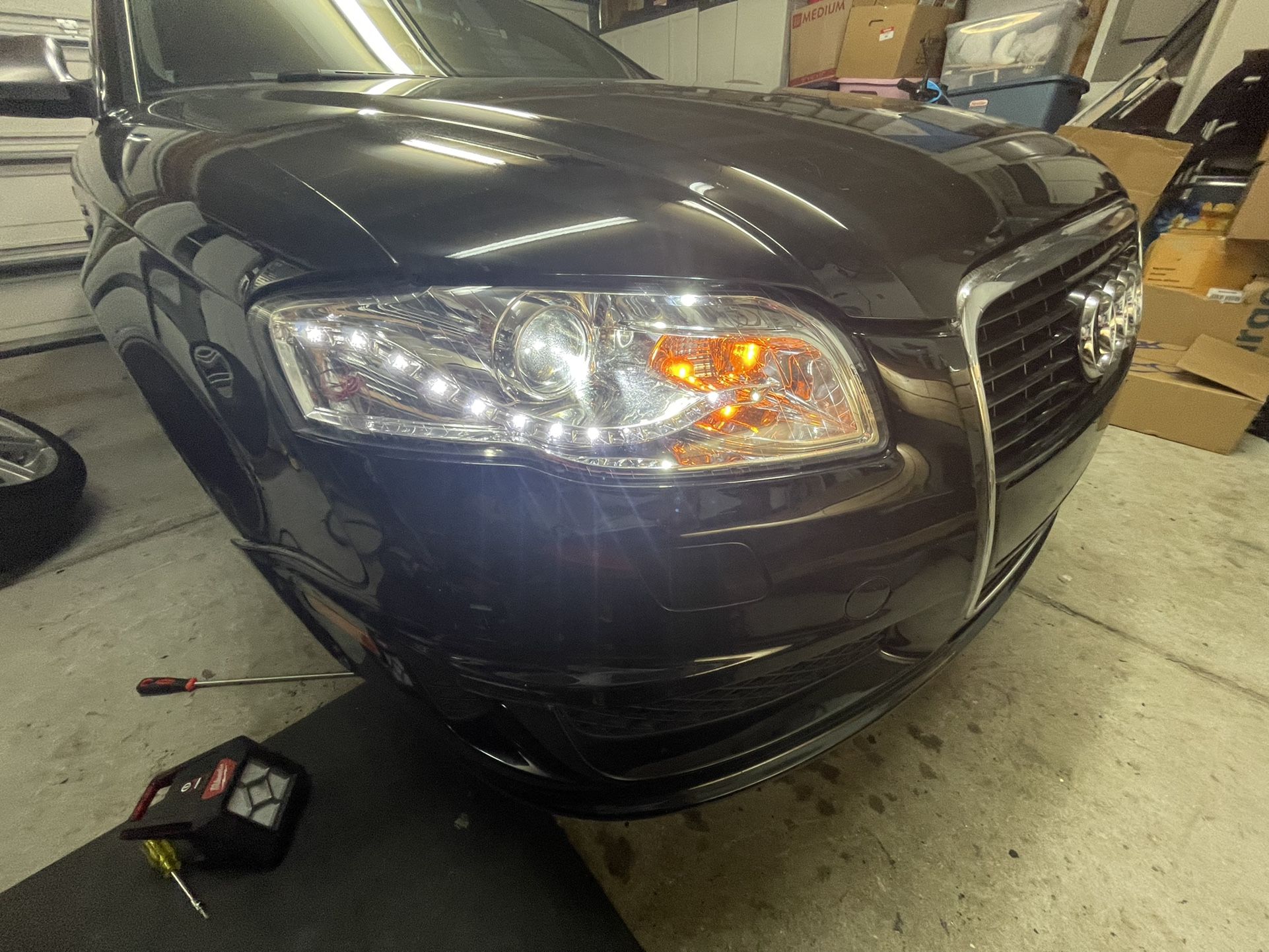 Audi A4 S4 Headlights  