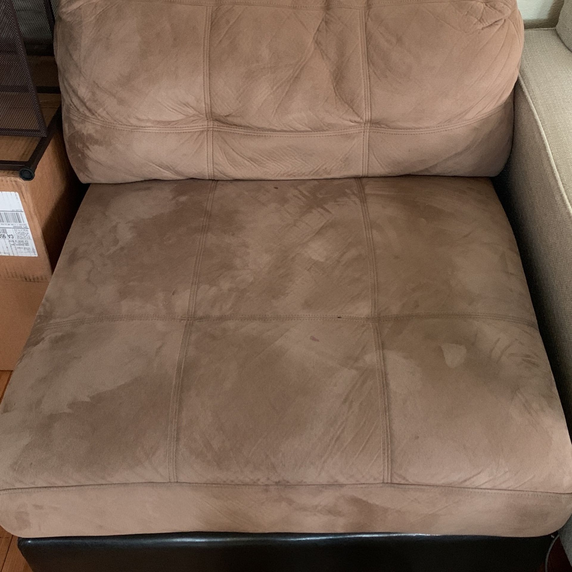 Free 3 Piece Chair & Ottoman. 