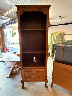 Large Vintage Bookcase/Storage Cabinet
