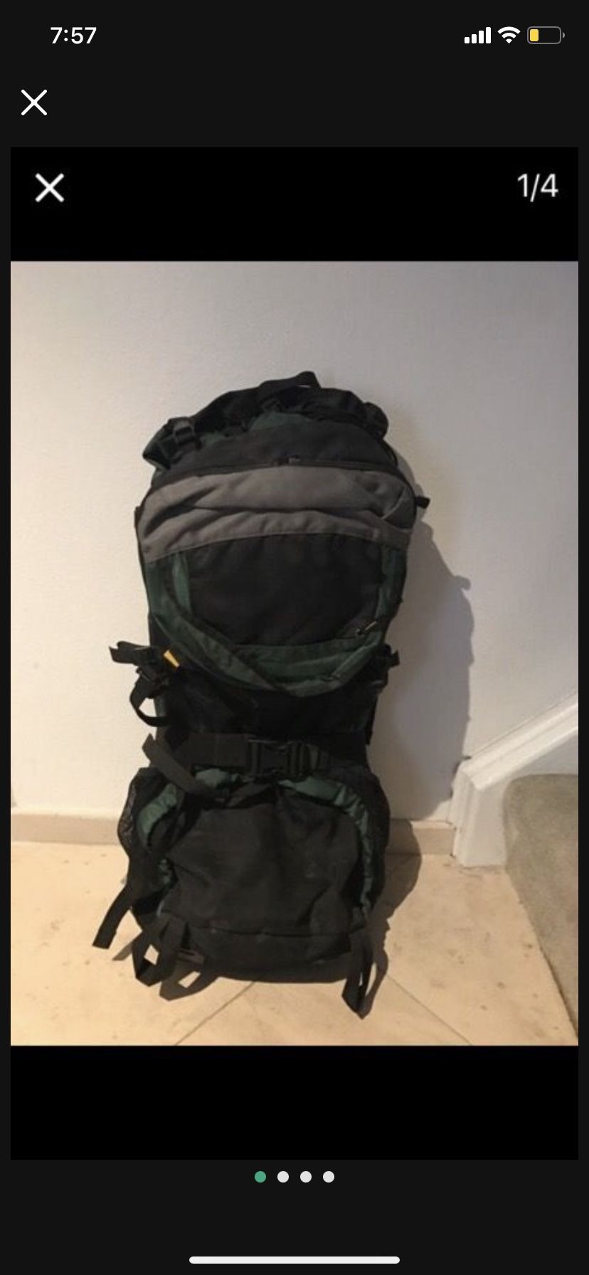 Brand new Cabelas 14er Hiking pack