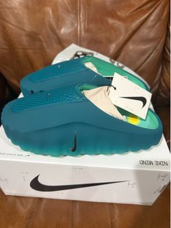 Nike Mind 001 Slide Geode Teal Light Menta Size 12