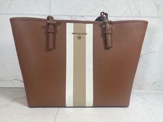 Michael Kors Large Stripe Tote Bag(A1G009190)