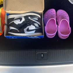 Nike Air Jordan and Crocs