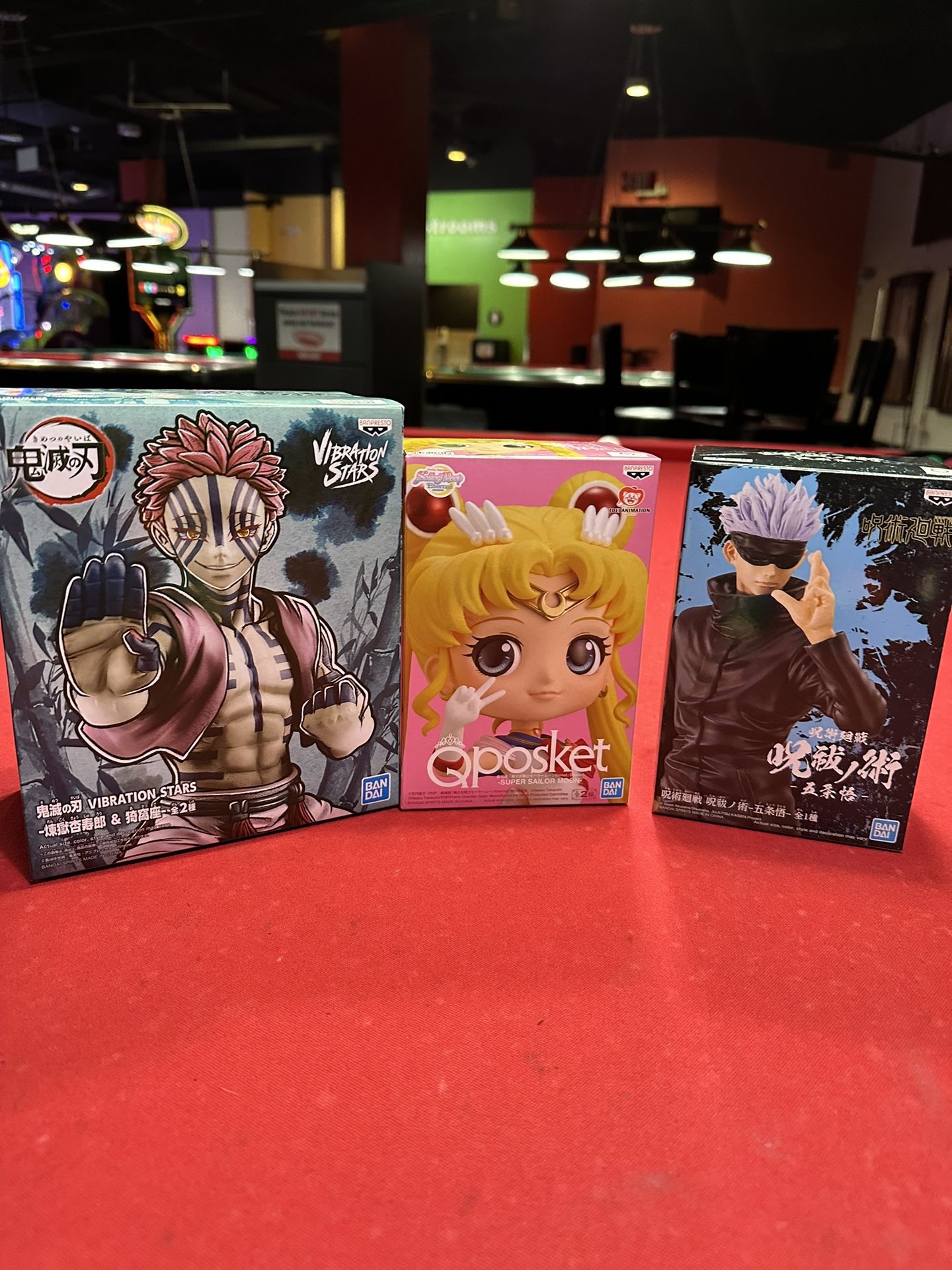Anime Figures (Sailor Moon, Jujutsu Kaisen, Demon Slayer)