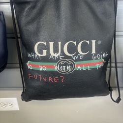 Gucci X Coco Drawstring Bag