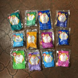 1 set Of McDonald’s Ty 1999 Toy Animals